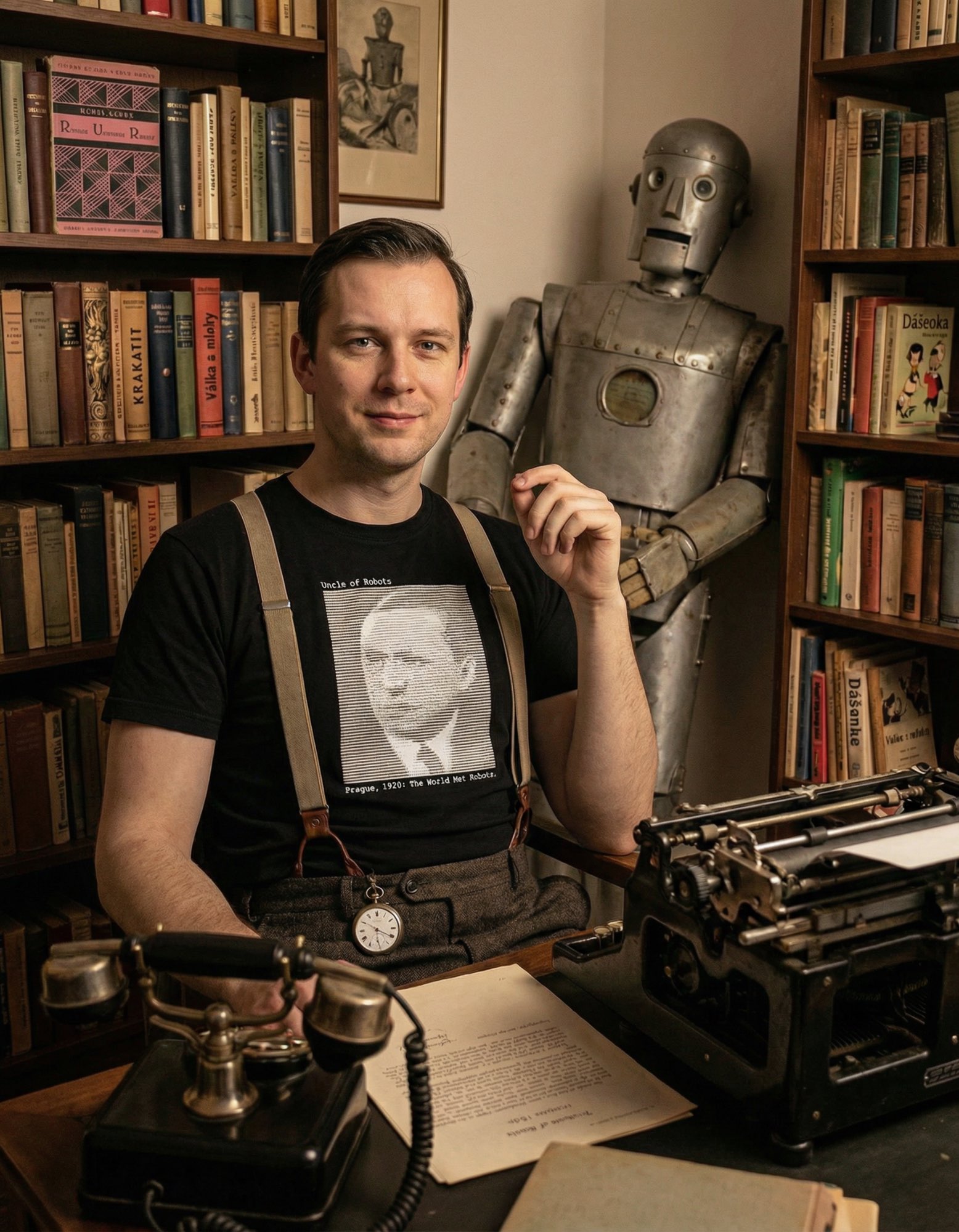 IT tričko pro ajťáky, ascii, Karel Čapek, R.U.R