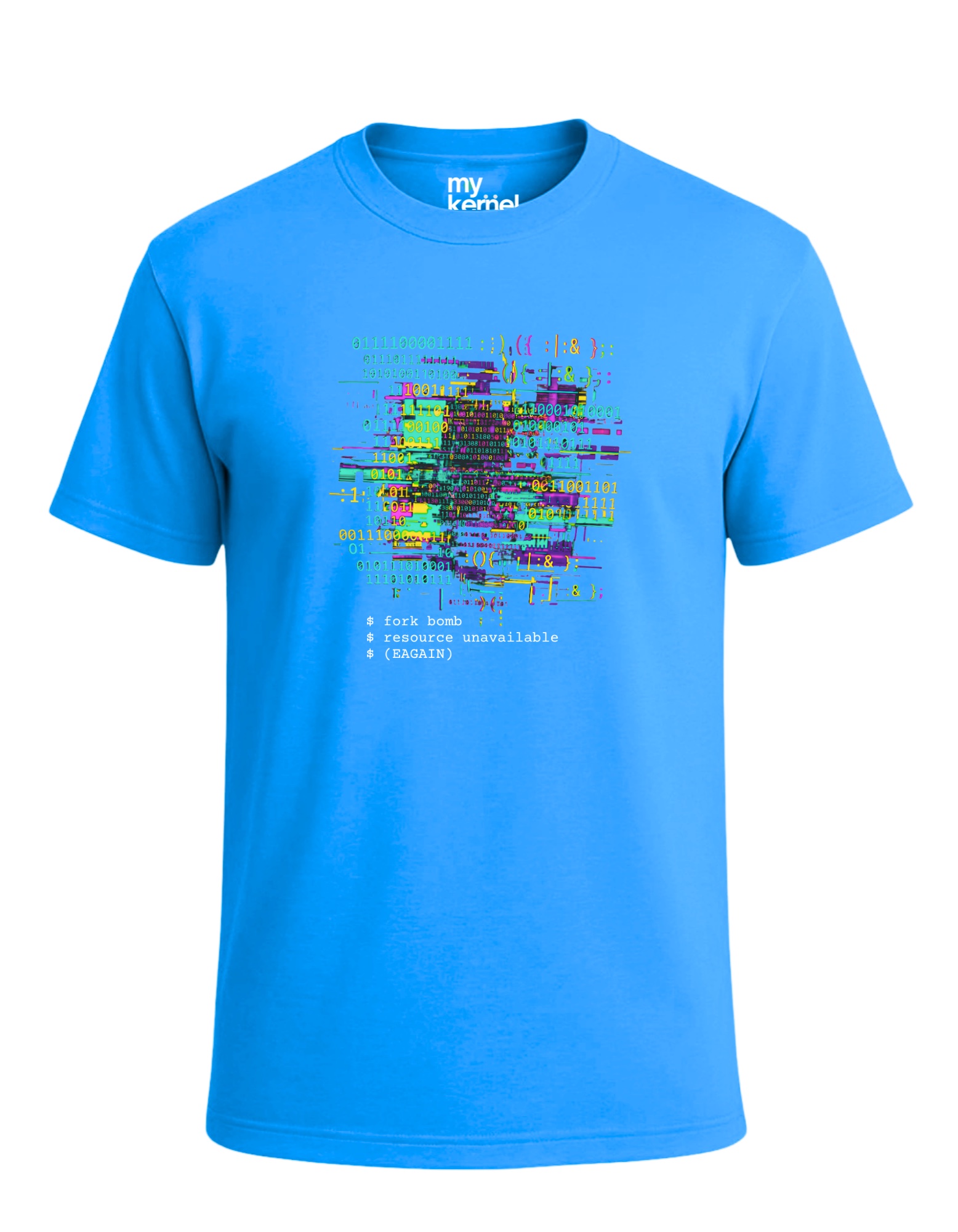 Essential Fork Bomb Electric Blue